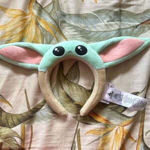 Disney parks grogu star wars headband mickey ears